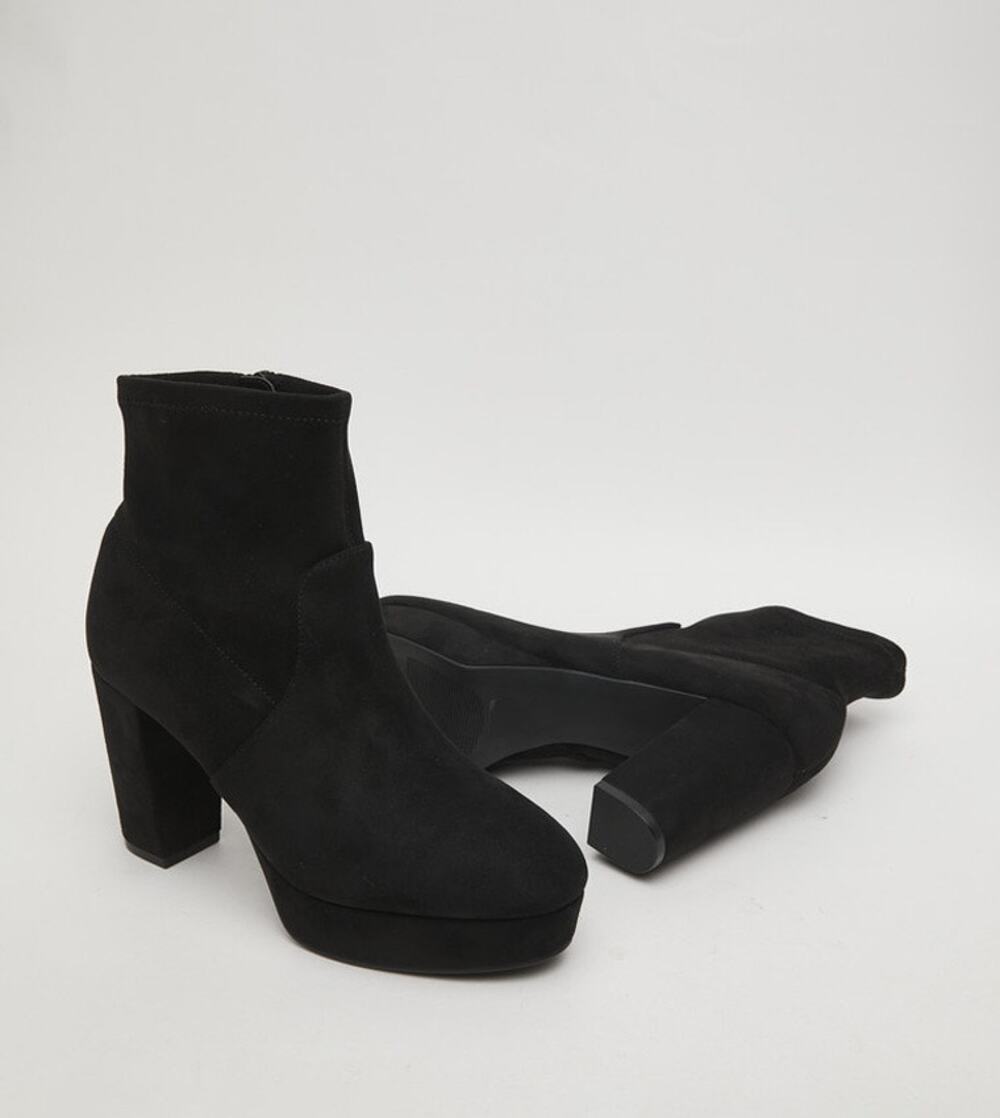 Anne Klein Womens Volt Platform Block Heel Dress Booties Size 10M